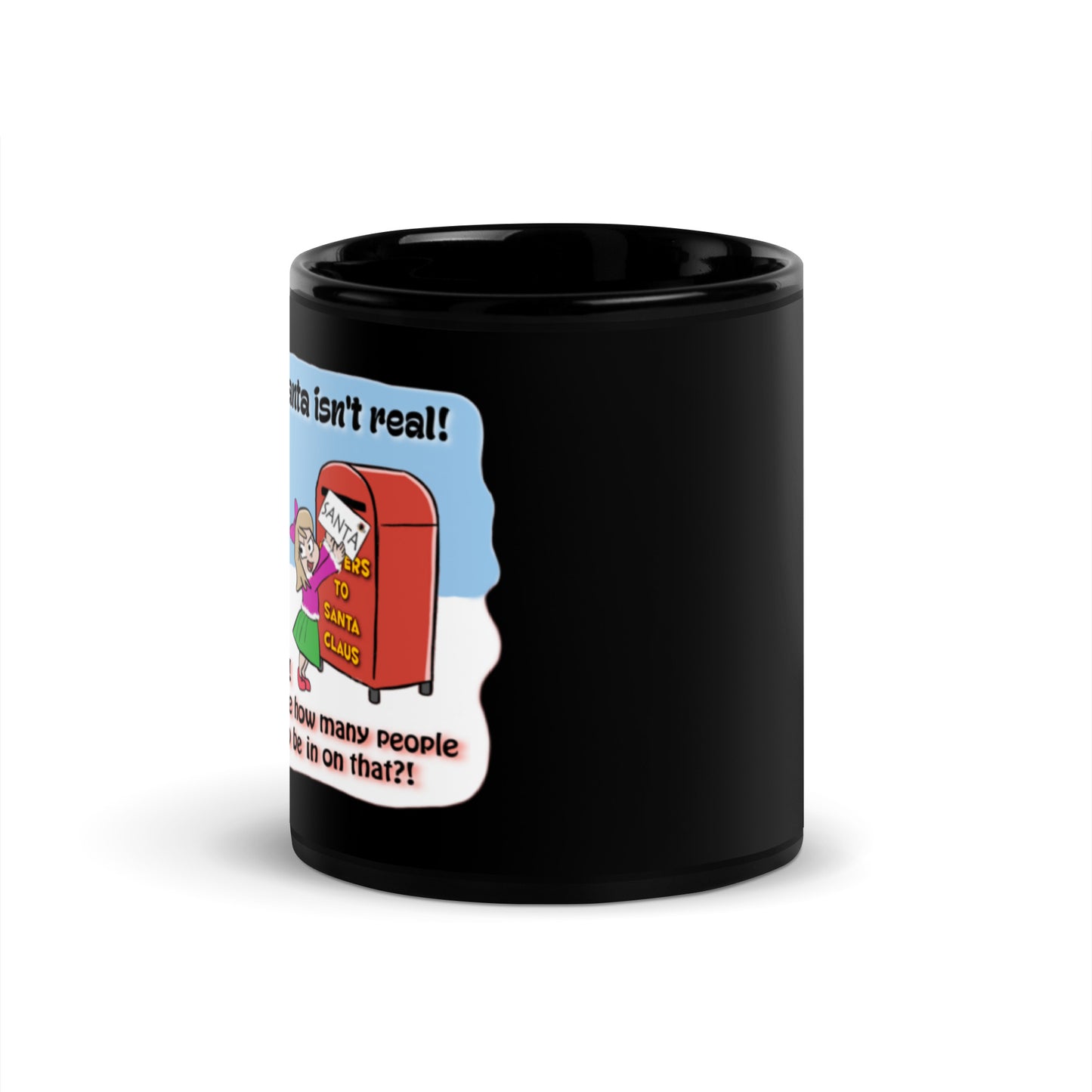 Black Glossy Mug