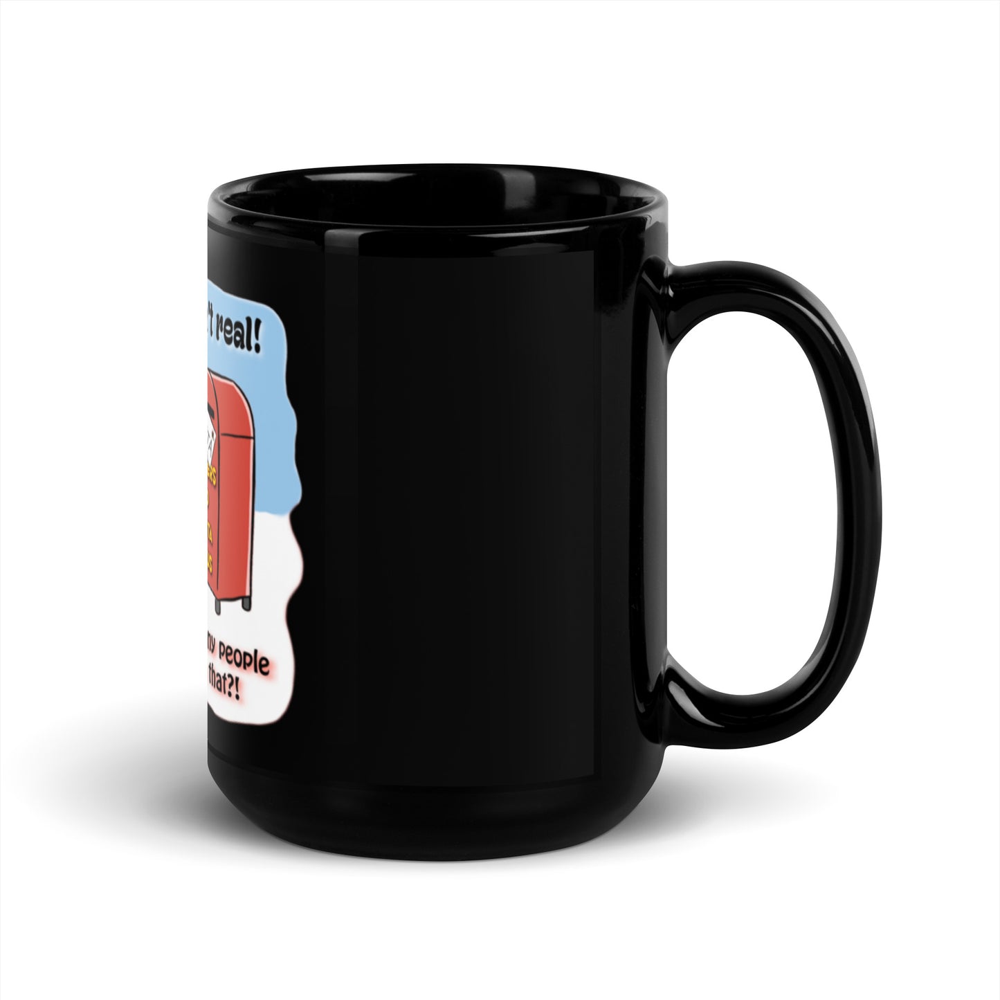 Black Glossy Mug